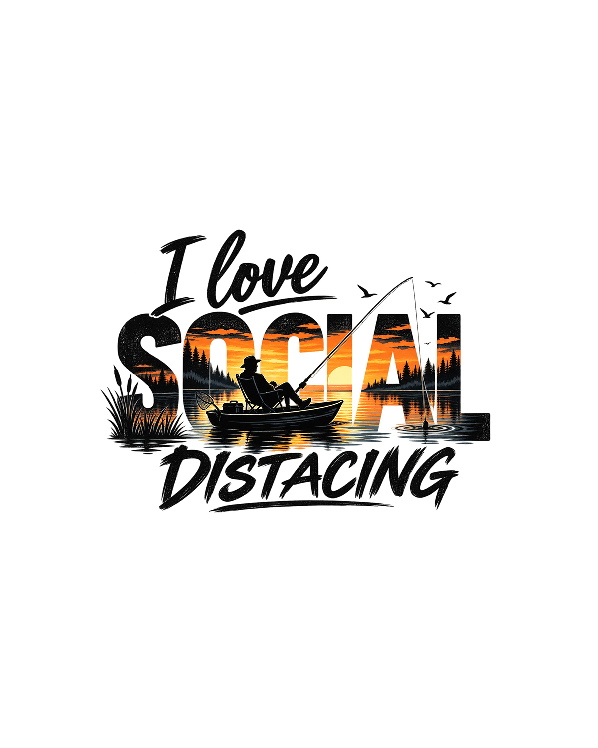 I love social distacing