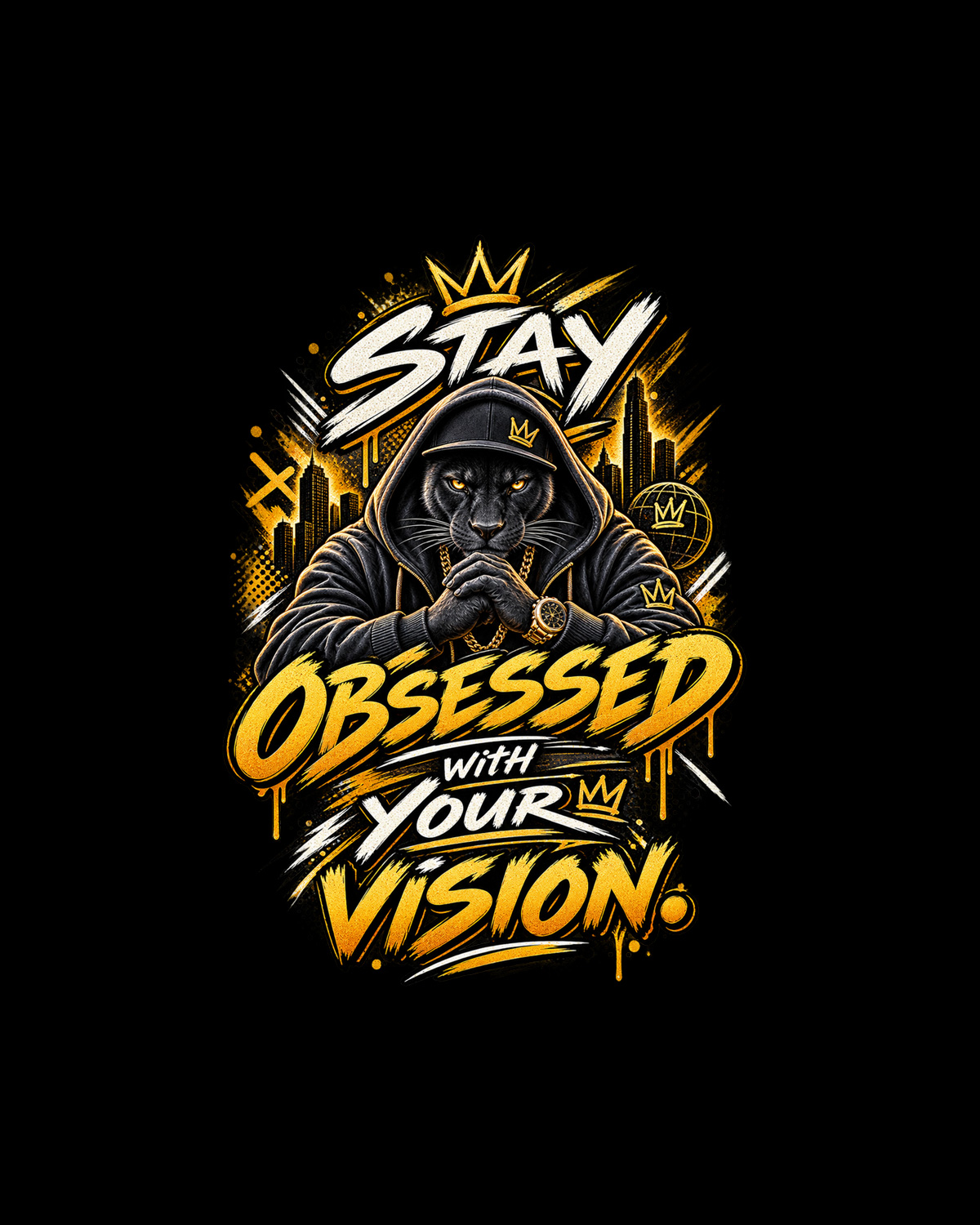 Stay obsessed with your vision
