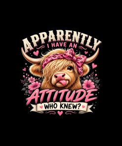 Cow with attitude