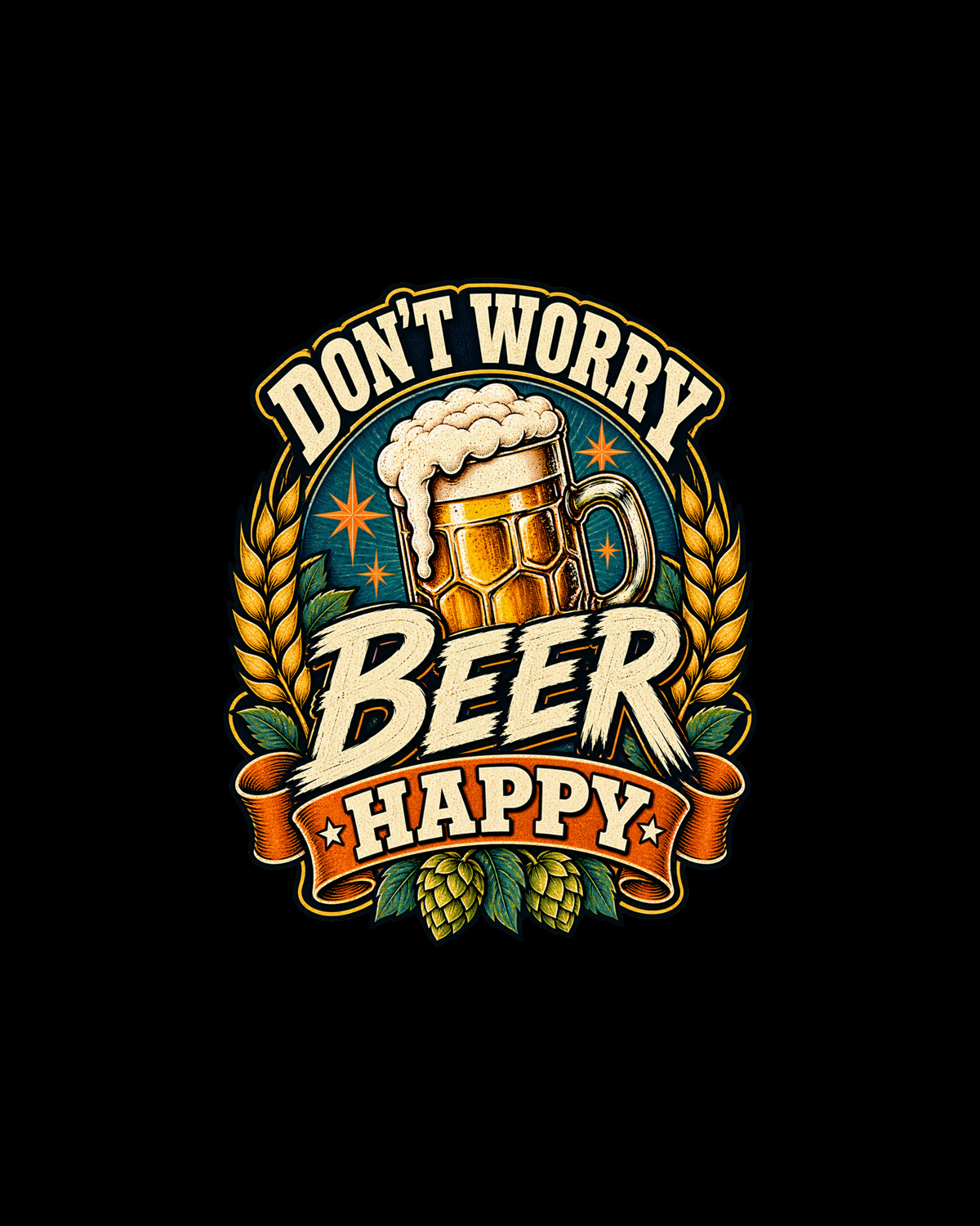 Don't worry, beer happy