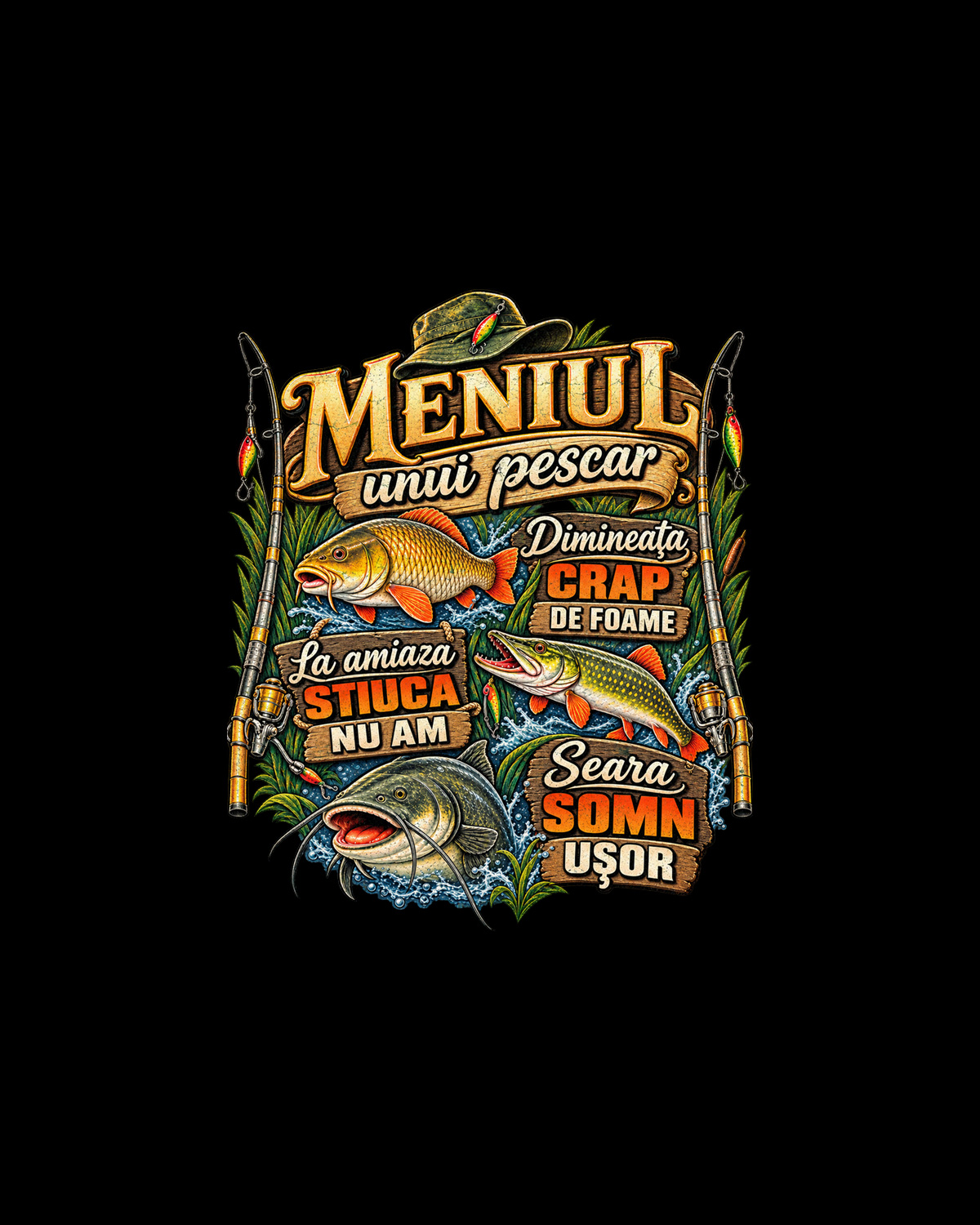 Meniul unui pescar
