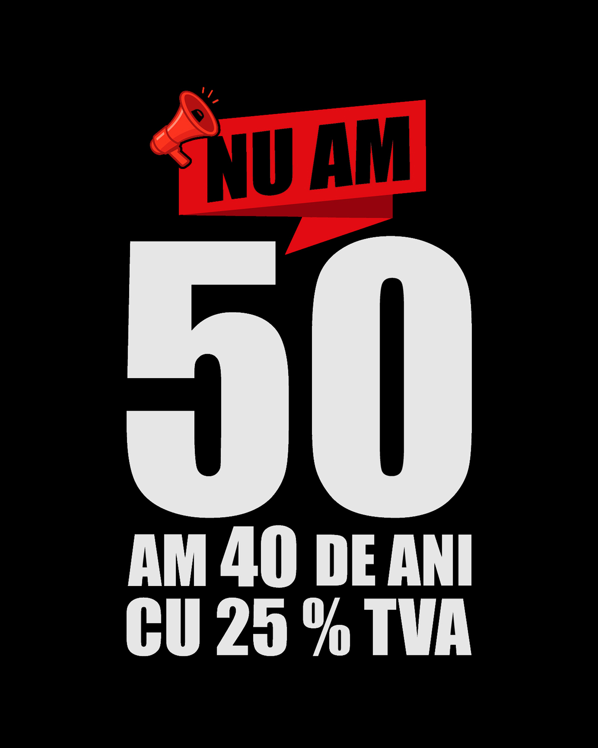 Nu am #VARSTA REALA... am #VARSTA de ani cu 25 % tva