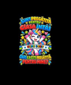 Fetita - Sunt pregatita pentru clasa a-I-a