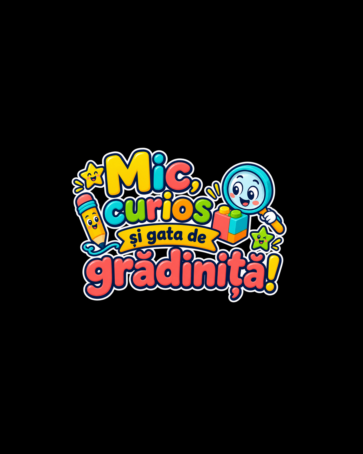 Mic curios si gata de gradinita