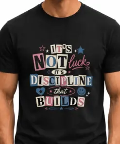 It's not luck, it's discipline that builds