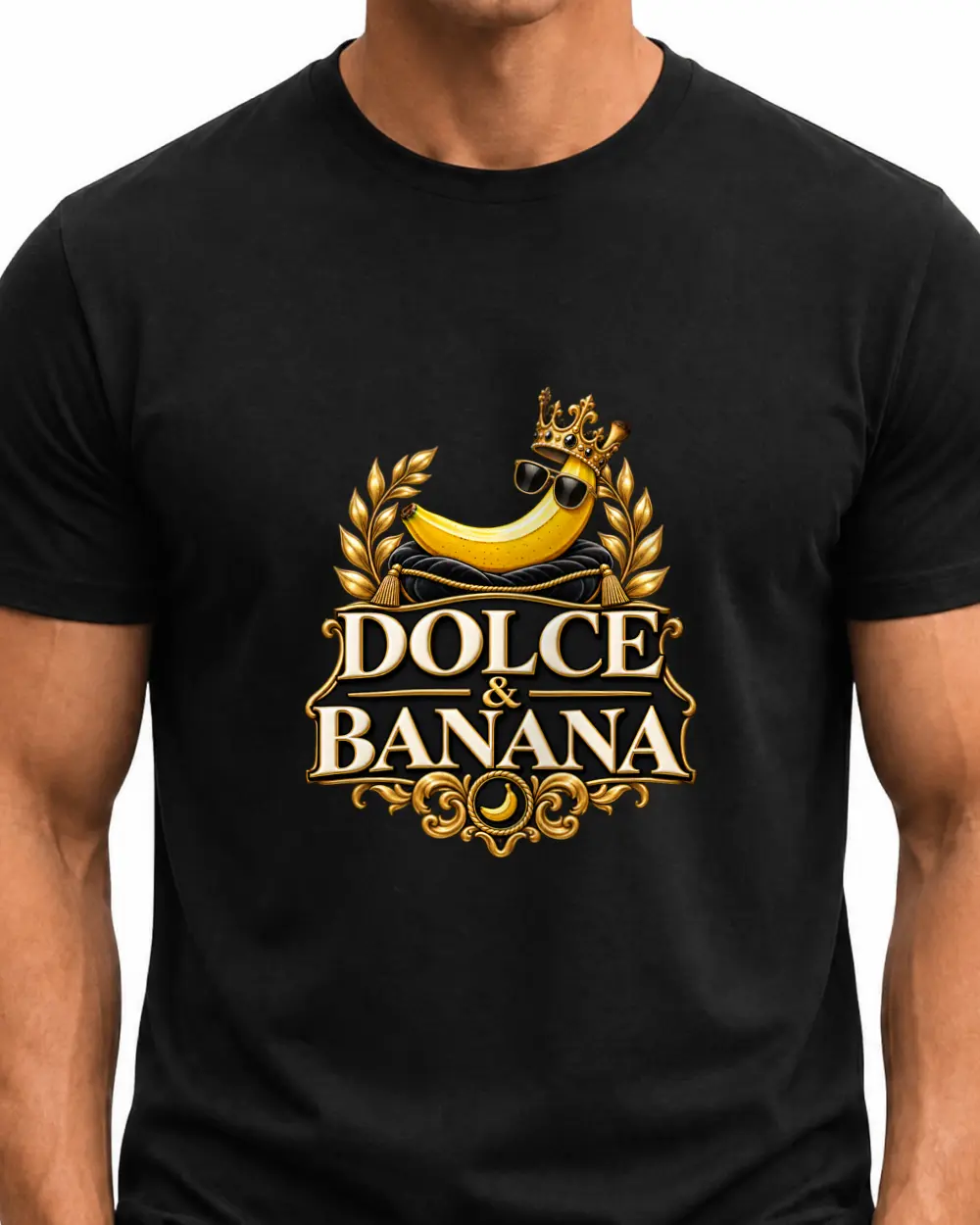 Dolce & Banana — Față · Mediu · Negru · Clasic