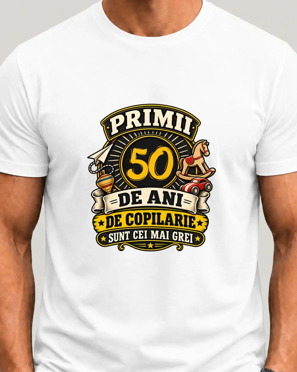 Primii #VARSTA de copilarie sunt cei mai grei — Față · Mediu · Alb · Clasic