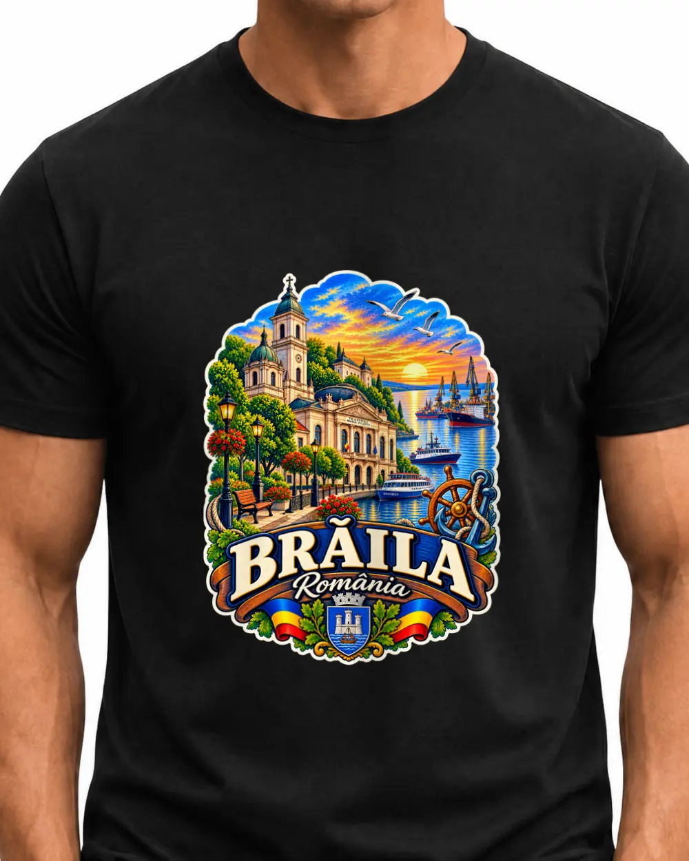 Brăila — Față · Mediu · Negru · Clasic