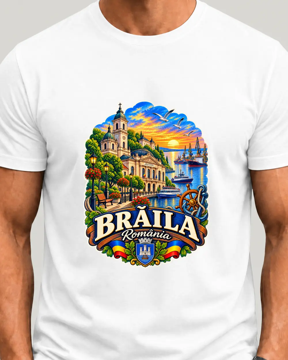 Brăila — Față · Mediu · Alb · Clasic