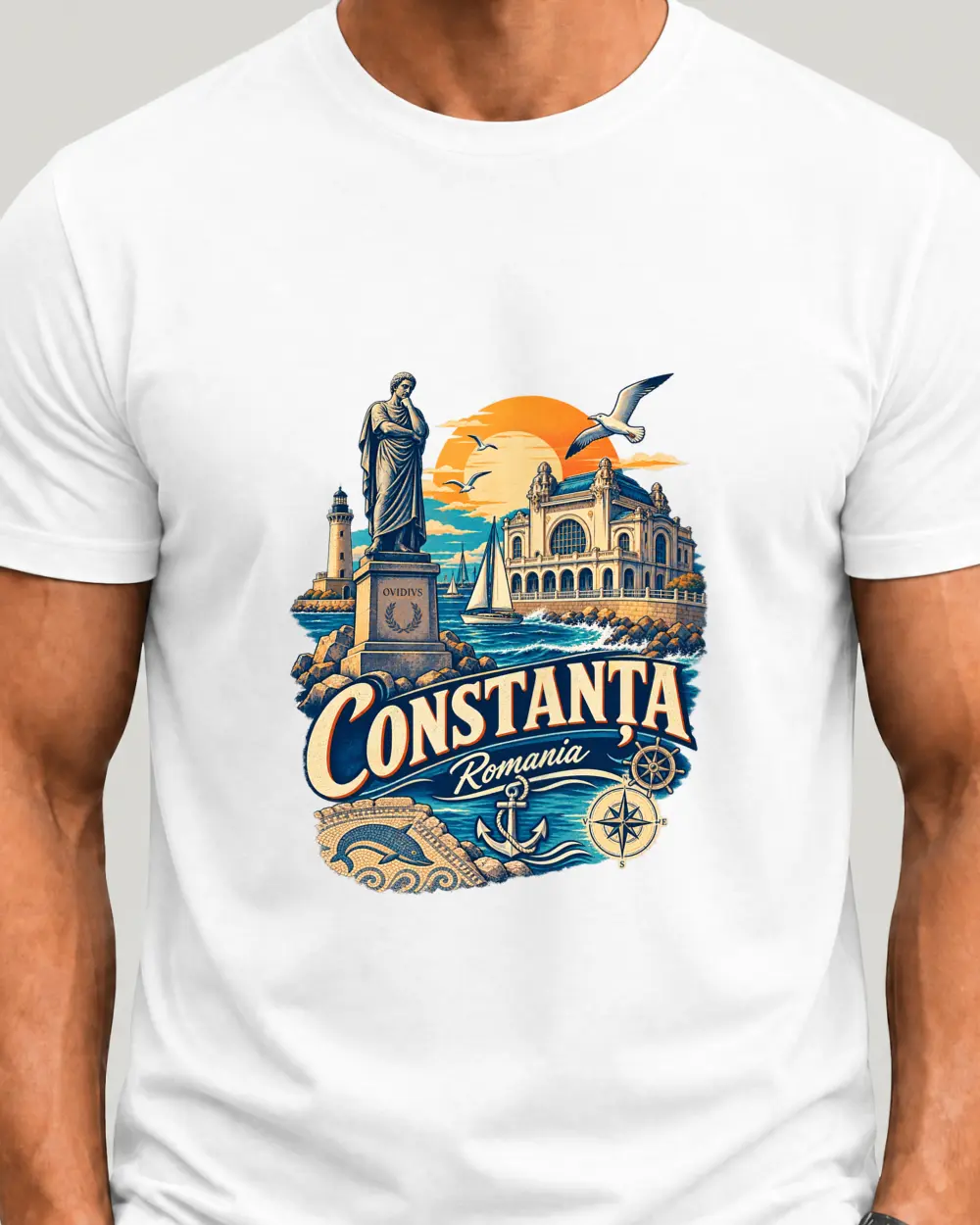 Constanta — Față · Mediu · Alb · Clasic