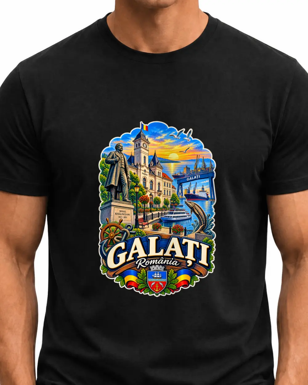 Galați — Față · Mediu · Negru · Clasic