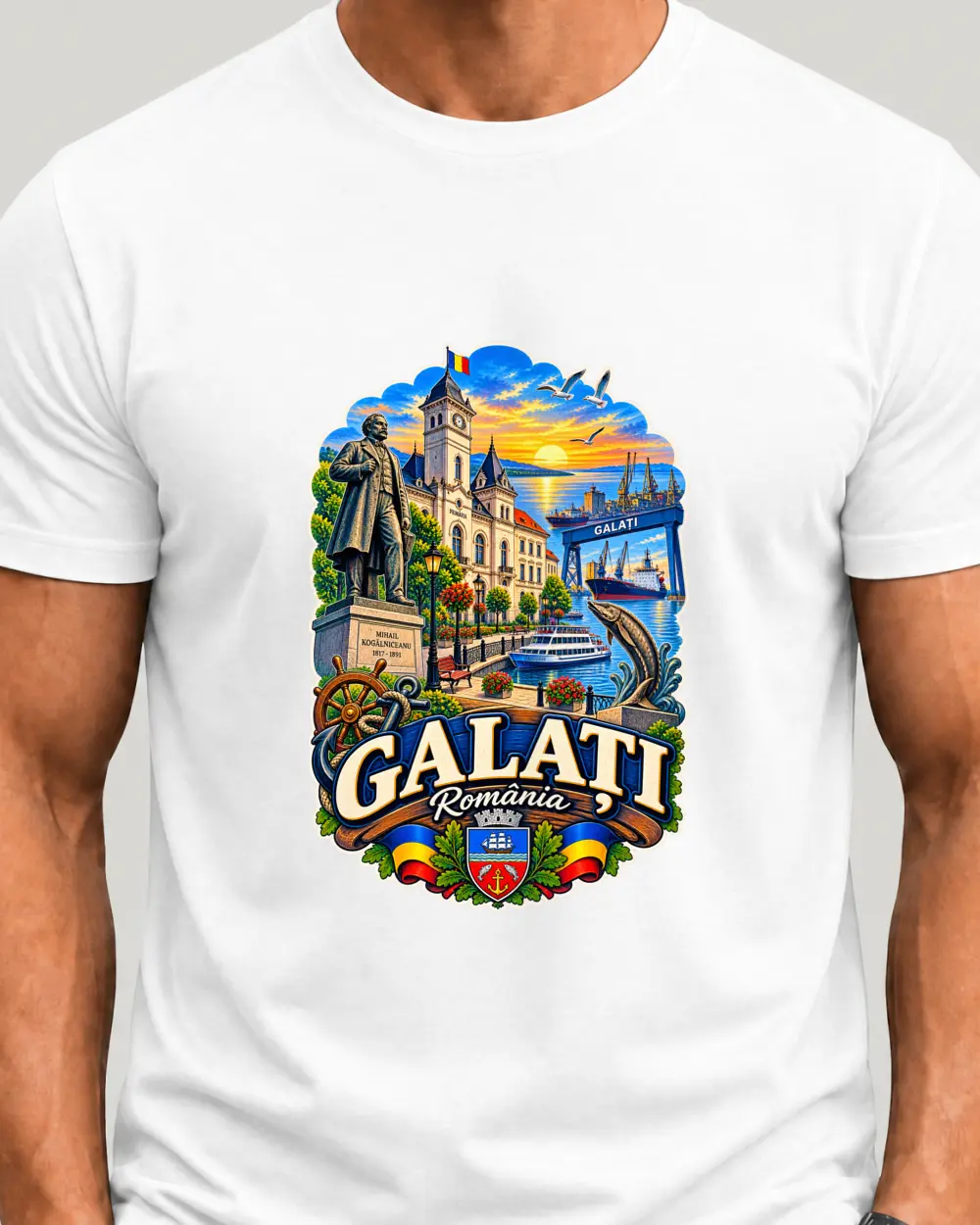 Galați — Față · Mediu · Alb · Clasic