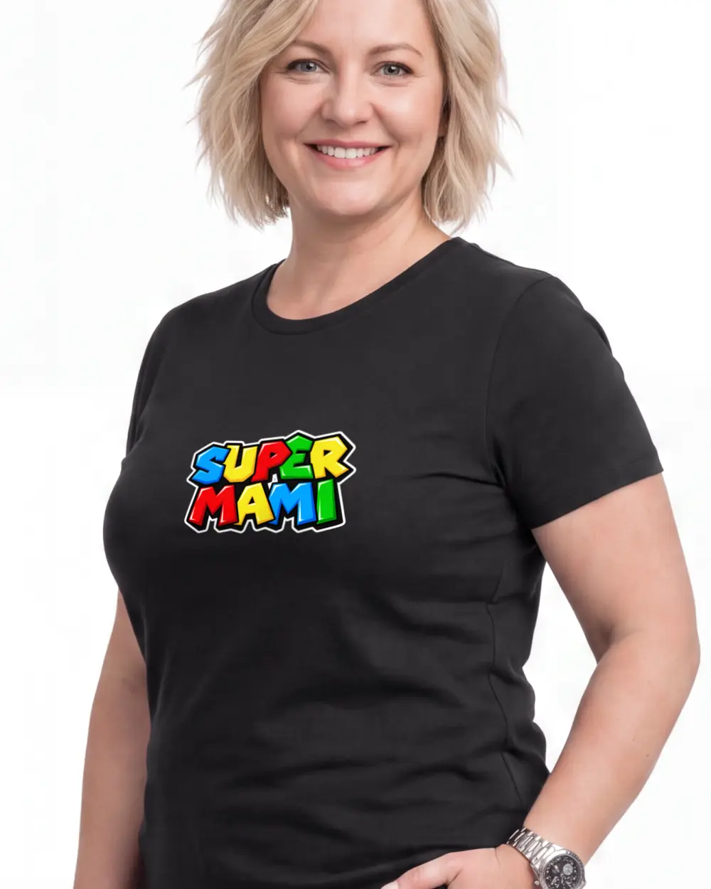SUPER MAMI — Față · Femeie · 45 · Mediu · Negru
