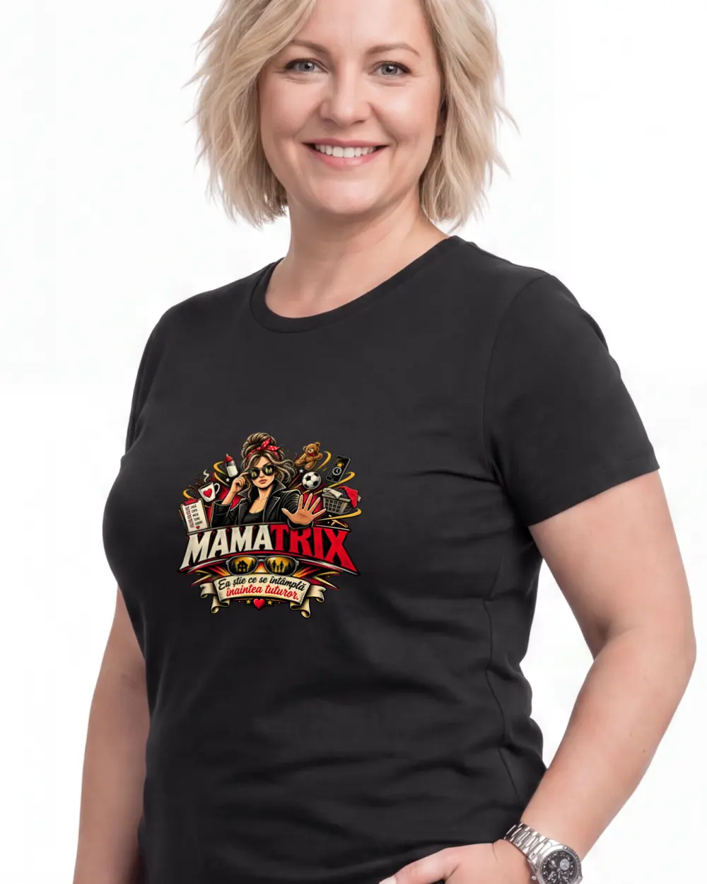 Mamatrix — Față · Femeie · 45 · Mediu · Negru