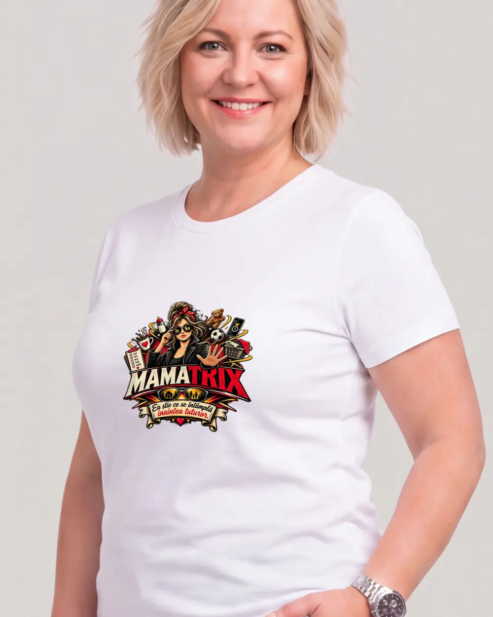 Mamatrix — Față · Femeie · 45 · Mediu · Alb