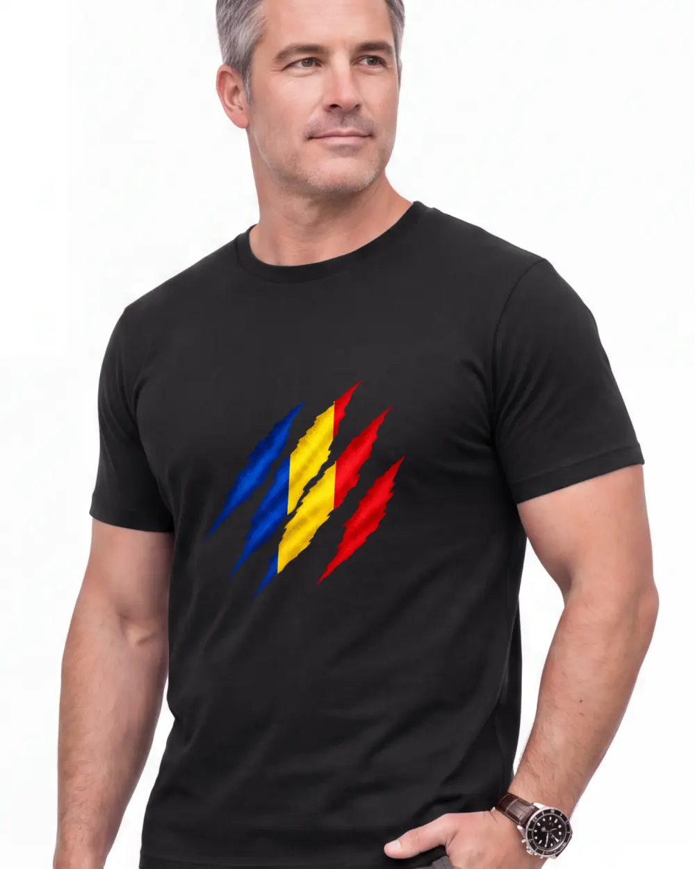 ROMÂNIA — Față · Bărbat · 45 · Mediu · Negru