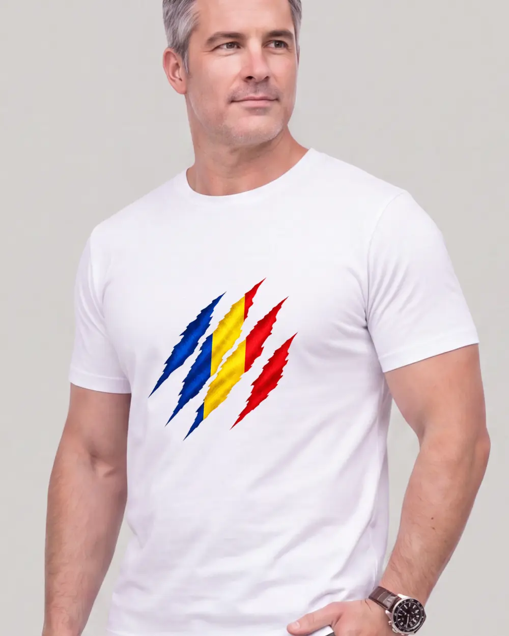 ROMÂNIA — Față · Bărbat · 45 · Mediu · Alb