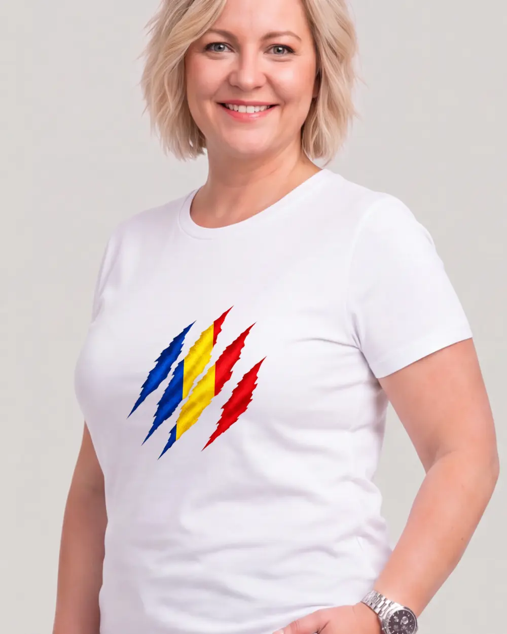 ROMÂNIA — Față · Femeie · 45 · Mediu · Alb