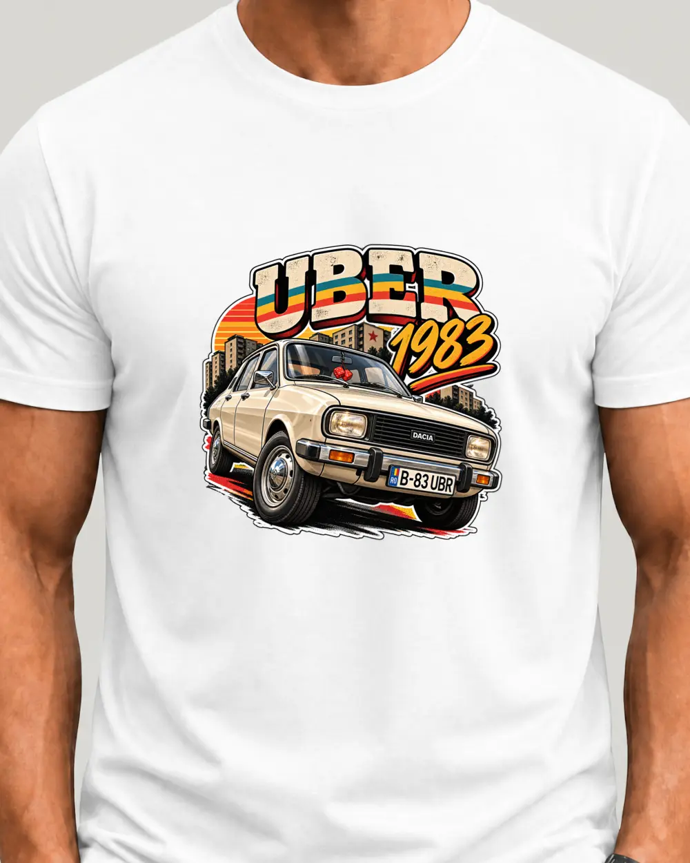 Uber 1983 — Față · Mediu · Alb · Clasic