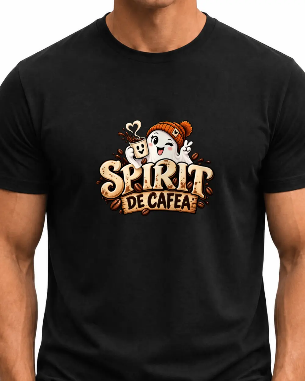 Spirit... de cafea — Față · Mediu · Negru · Clasic