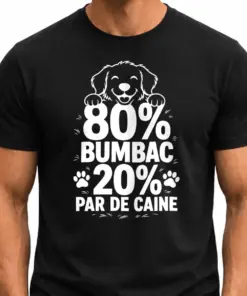 80 % bumbac, 20 % par de câine