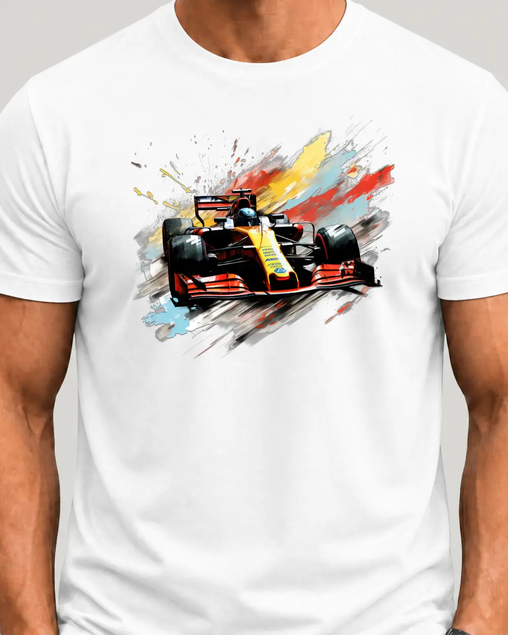 Formula 1 — Față · Mediu · Alb · Clasic