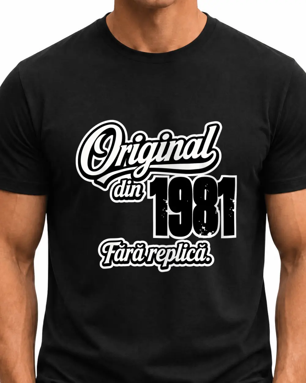 Original — Față · Mediu · Negru · Clasic