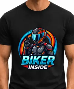 Biker inside