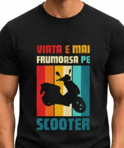 Viața e mai frumoasă pe scooter