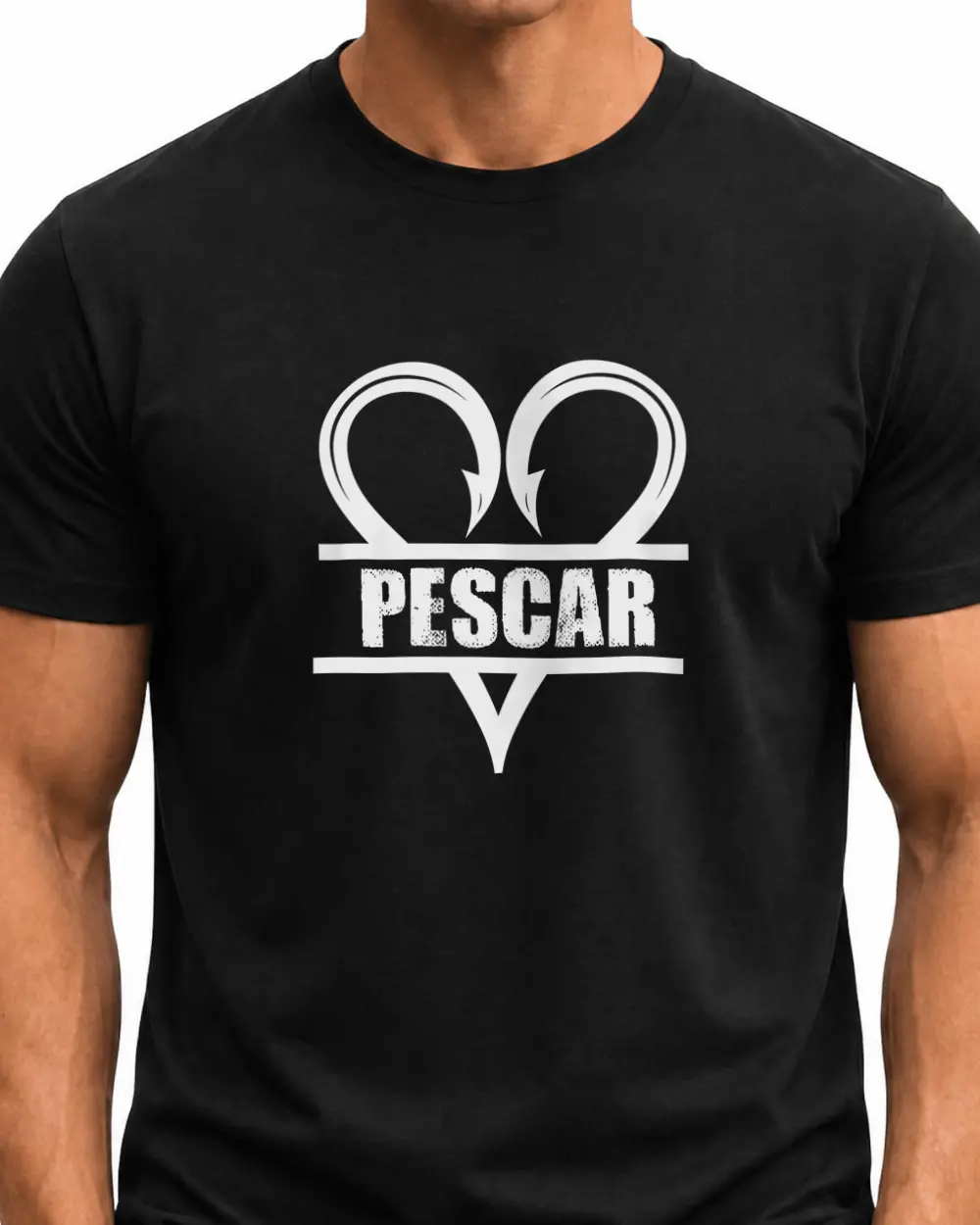 Pescar — Față · Mediu · Negru · Clasic