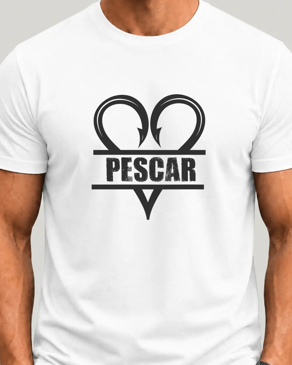 Pescar — Față · Mediu · Alb · Clasic