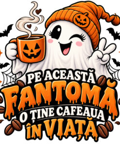 Pe aceasta fantoma o tine cafeaua in viata